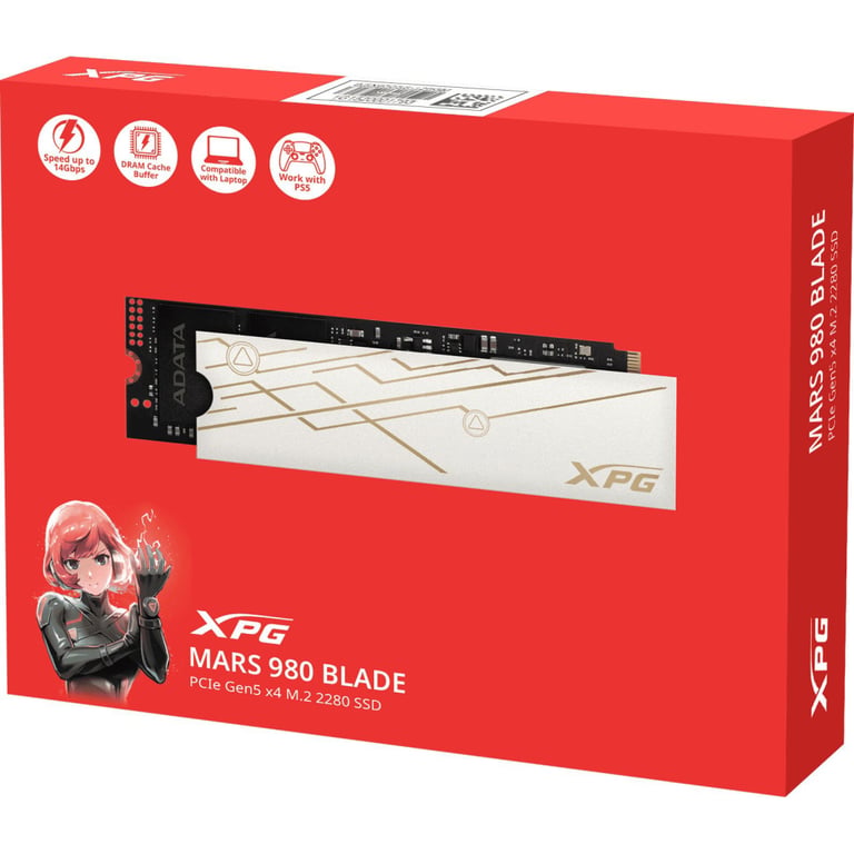 Накопичувач SSD M.2 2280 4TB XPG MARS 980 BLADE ADATA (SMAR-980B-4TCS) - фото 7