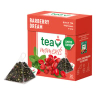 Чай Tea Moments Barberry Dream чорний з барбарисом та м'ятою 20х1.8 г пірамідки (tm.03644) - фото 2