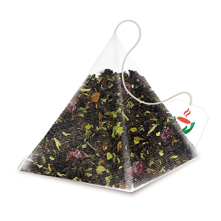 Чай Tea Moments Barberry Dream чорний з барбарисом та м'ятою 20х1.8 г пірамідки (tm.03644) - фото 3