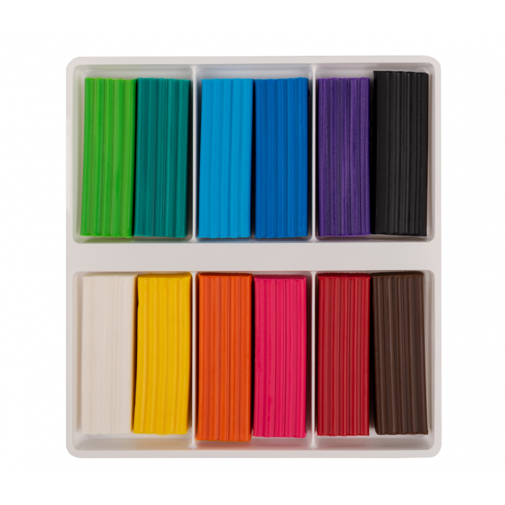 Пластилін Yes Orange Line 12 кольорів 240 г (540689) - фото 2 Пластилін Yes Orange Line 12 кольорів 240 г (540689) - фото 2