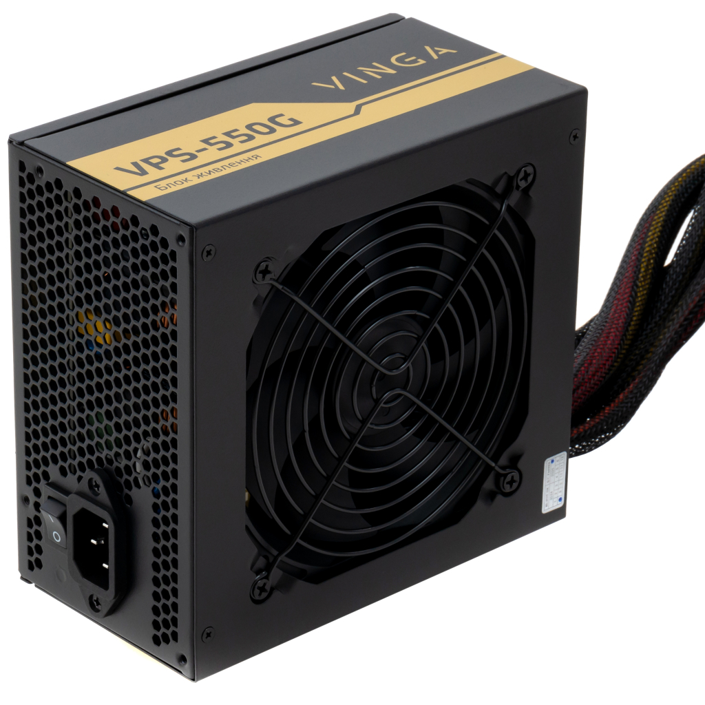 Блок живлення Vinga 550W (VPS-550G) - фото 6 Блок живлення Vinga 550W (VPS-550G) - фото 6