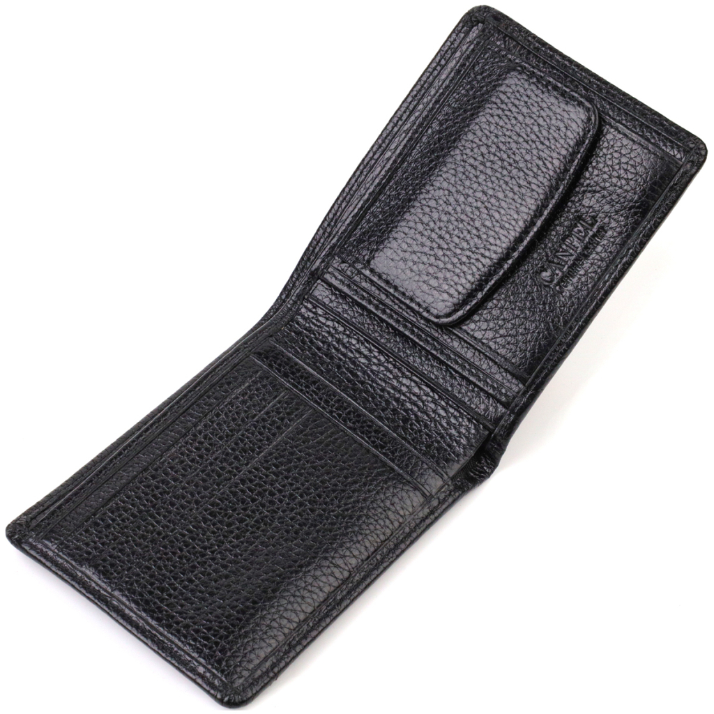 Гаманець Canpellini З натуральної шкіри Чорний (21875) - фото 6 Гаманець Canpellini З натуральної шкіри Чорний (21875) - фото 6