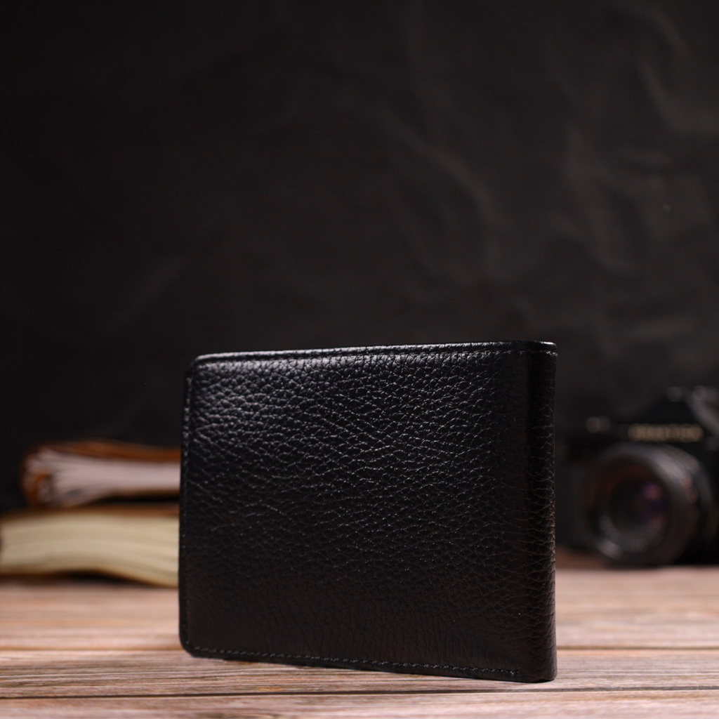 Гаманець Canpellini З натуральної шкіри Чорний (21875) - фото 9 Гаманець Canpellini З натуральної шкіри Чорний (21875) - фото 9