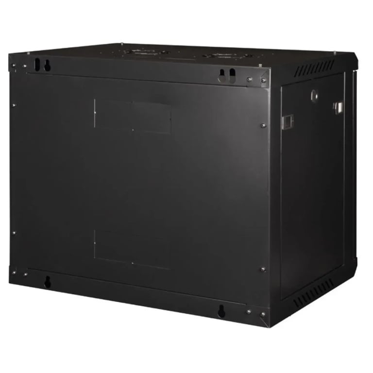 Шафа настінна Hypernet 9U 19" 600x450 ProLine (PL-WMNC-9U-BLACK) - фото 3