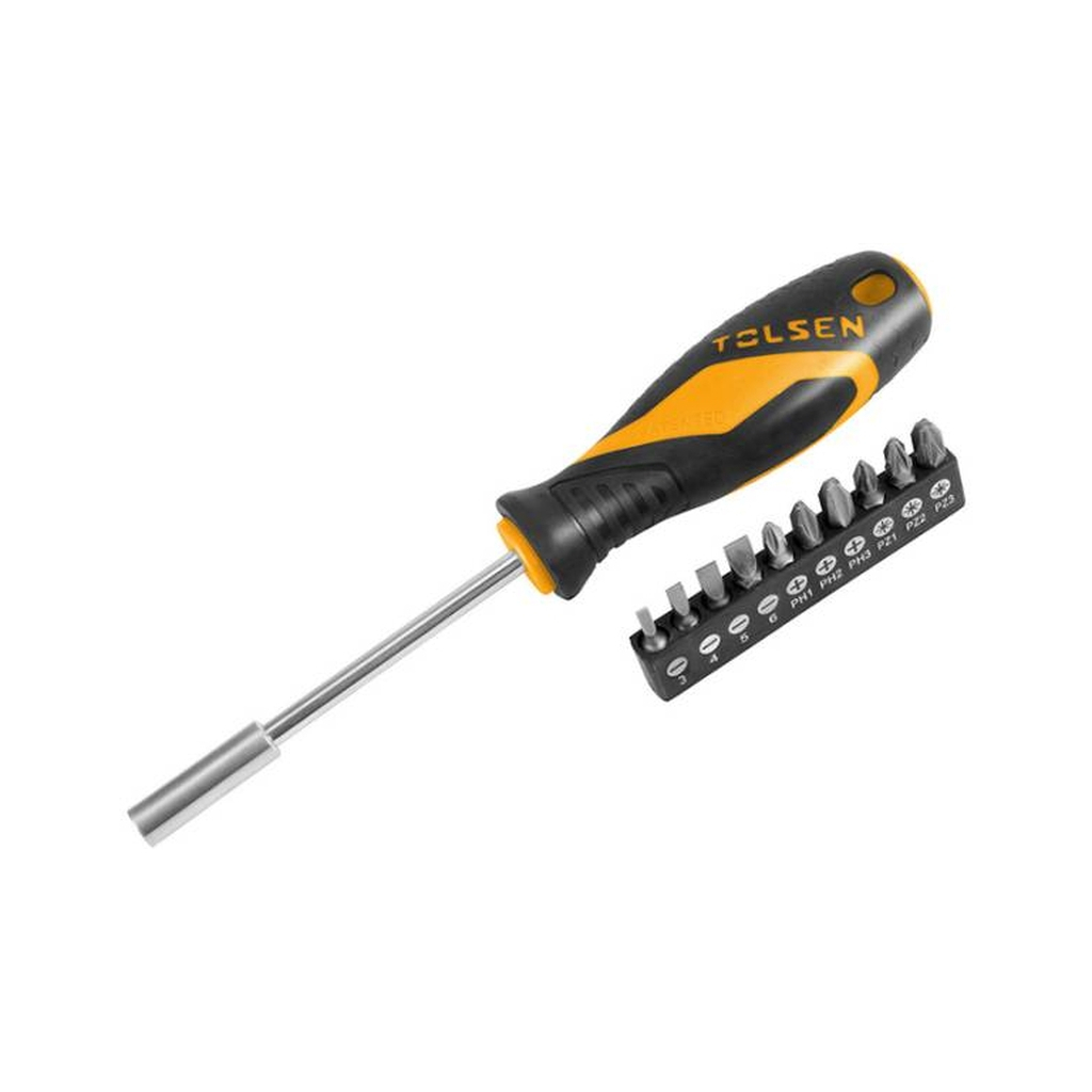 Викрутка Tolsen 11 насадок (20044) - фото 1