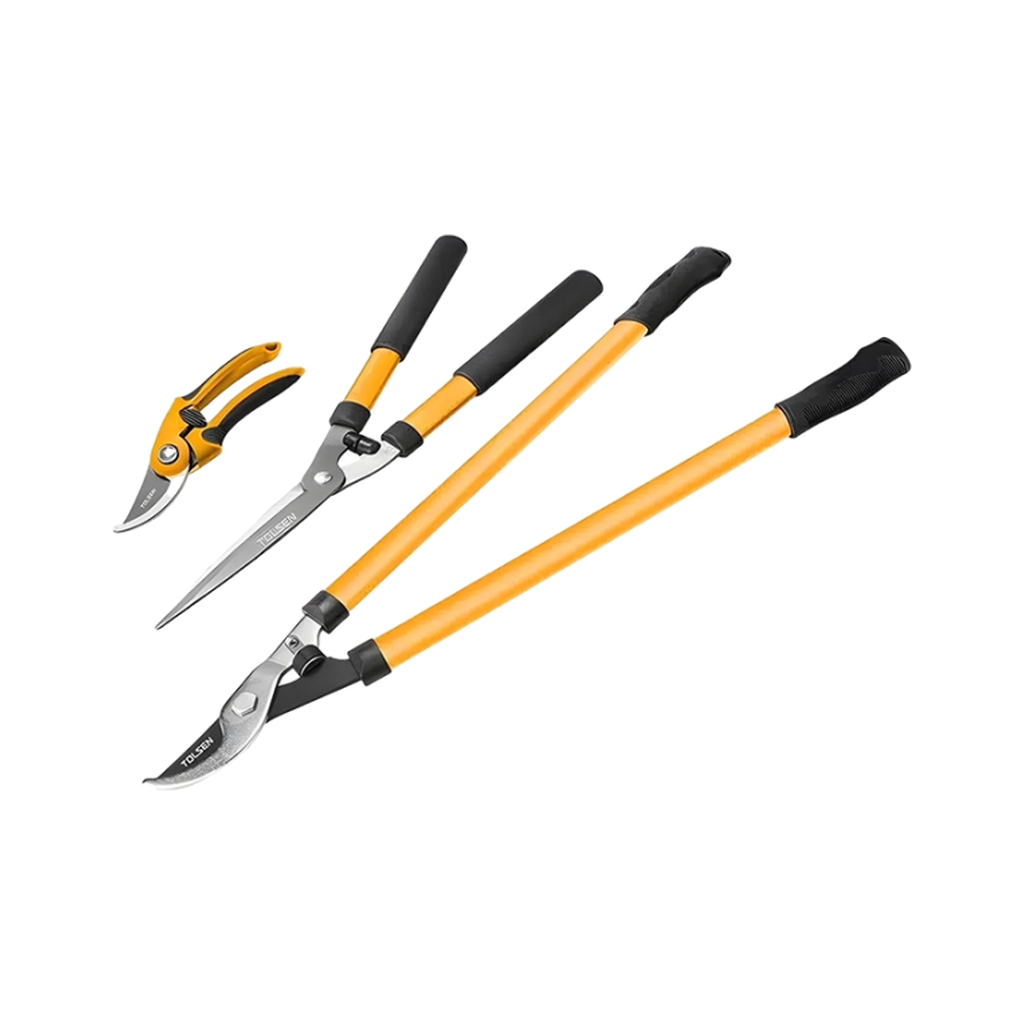 Набір інструментів Tolsen садових 3 шт. гілкоріз, ножиці, секатор (31030) - фото 1