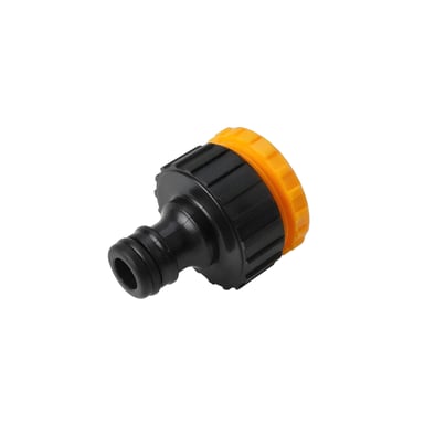 Конектор для шланга Tolsen 1/2" із внутрішньою різьбою 3/4" та 1" (57160) - фото 1