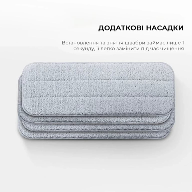 Пилосос Deerma Spray Mop White (TB500) - фото 12
