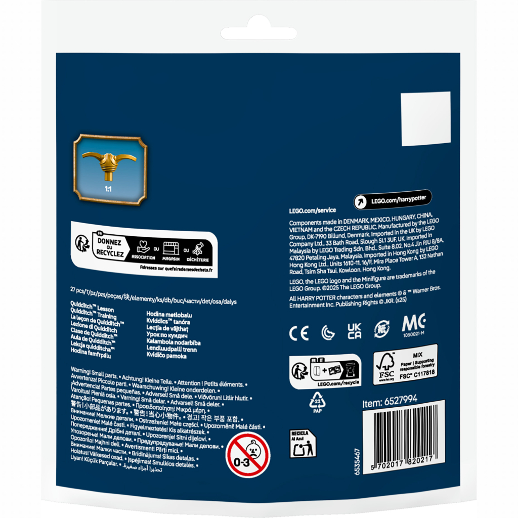 Конструктор LEGO Harry Potter Урок з Квідичу (30706) - фото 3 Конструктор LEGO Harry Potter Урок з Квідичу (30706) - фото 3