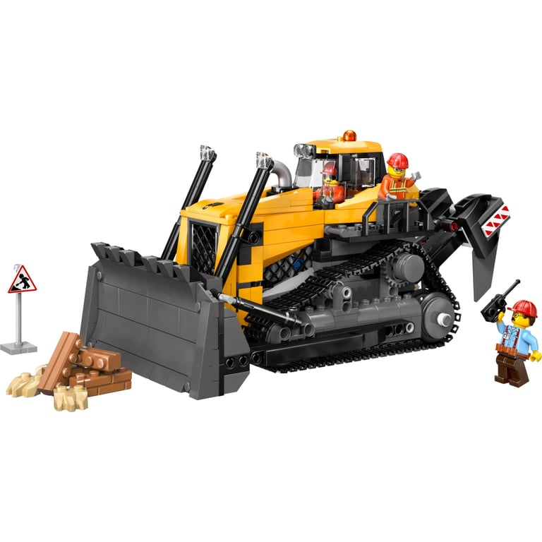 Конструктор LEGO City Жовтий бульдозер (60466) - фото 2