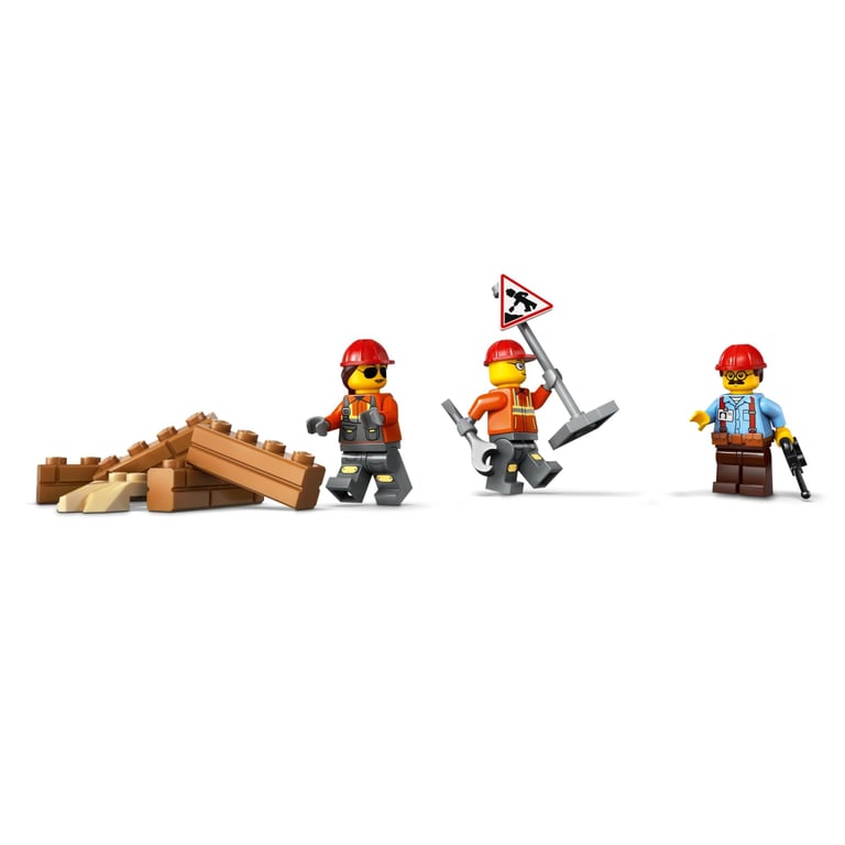 Конструктор LEGO City Жовтий бульдозер (60466) - фото 3
