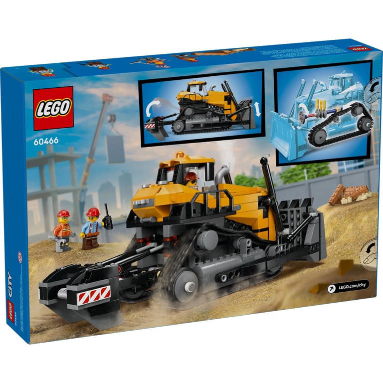 Конструктор LEGO City Жовтий бульдозер (60466) - фото 7