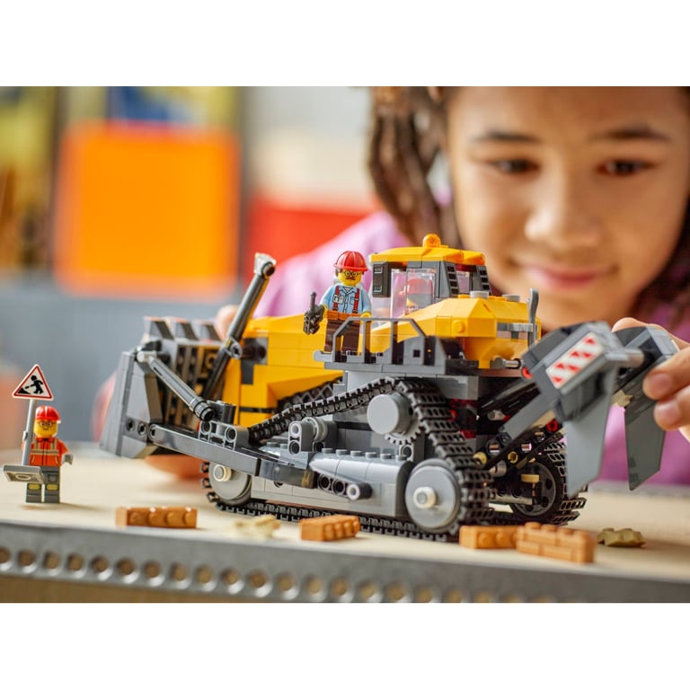 Конструктор LEGO City Жовтий бульдозер (60466) - фото 9