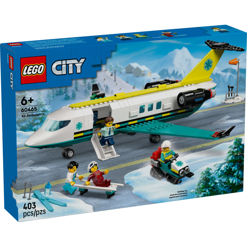 Конструктор LEGO City Літак швидкої медичної допомоги (60465) - фото 1