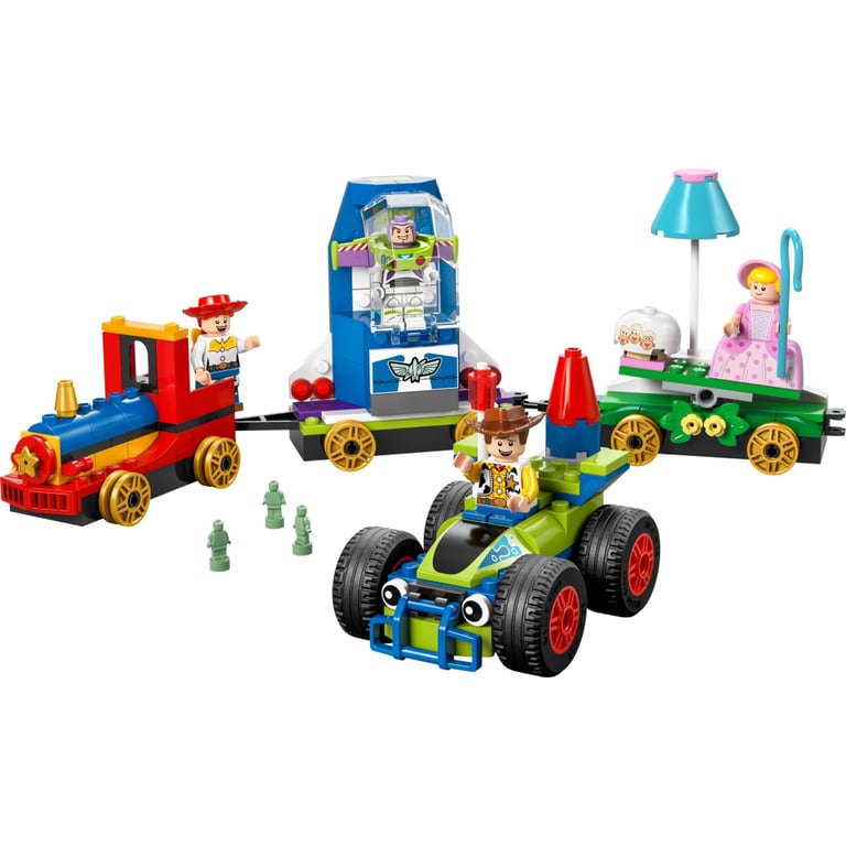 Конструктор LEGO Disney та Pixar Святкування з Історії іграшок: поїзд та авто для гонок (43264) - фото 2