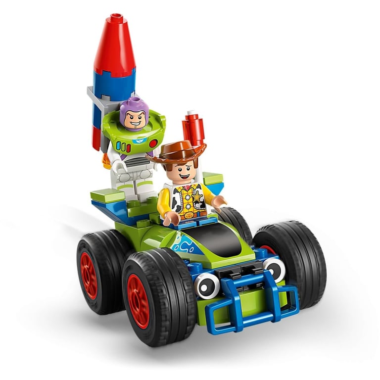 Конструктор LEGO Disney та Pixar Святкування з Історії іграшок: поїзд та авто для гонок (43264) - фото 5