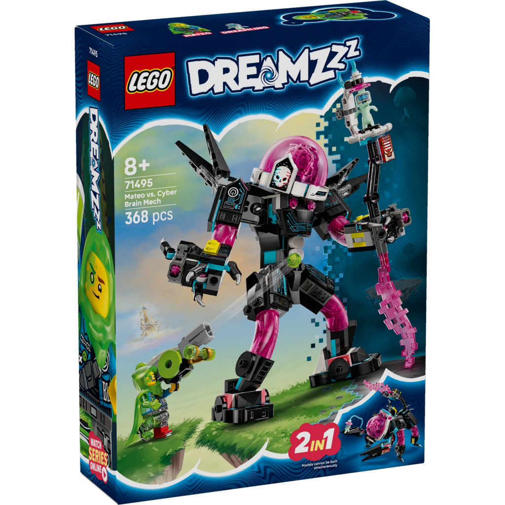 Конструктор LEGO DREAMZzz Матео проти робота Кібермозку (71495) Конструктор LEGO DREAMZzz Матео проти робота Кібермозку (71495)