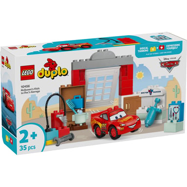 Конструктор LEGO DUPLO Disney та Pixar Тачки Візит МакКвіна в гараж Дока (10456) - фото 1