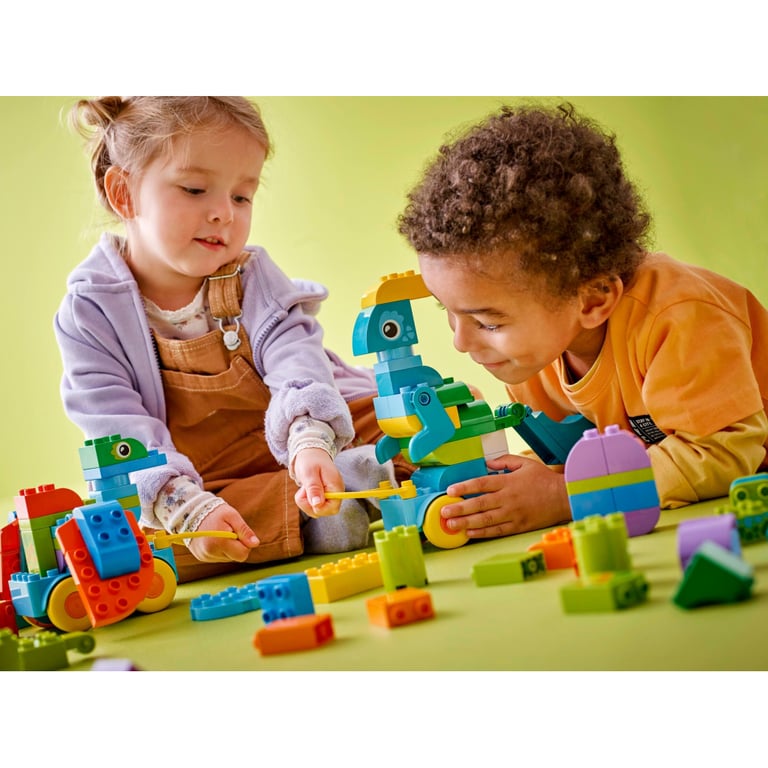 Конструктор LEGO DUPLO Динозаври на колесах 3 в 1 (10451) - фото 11