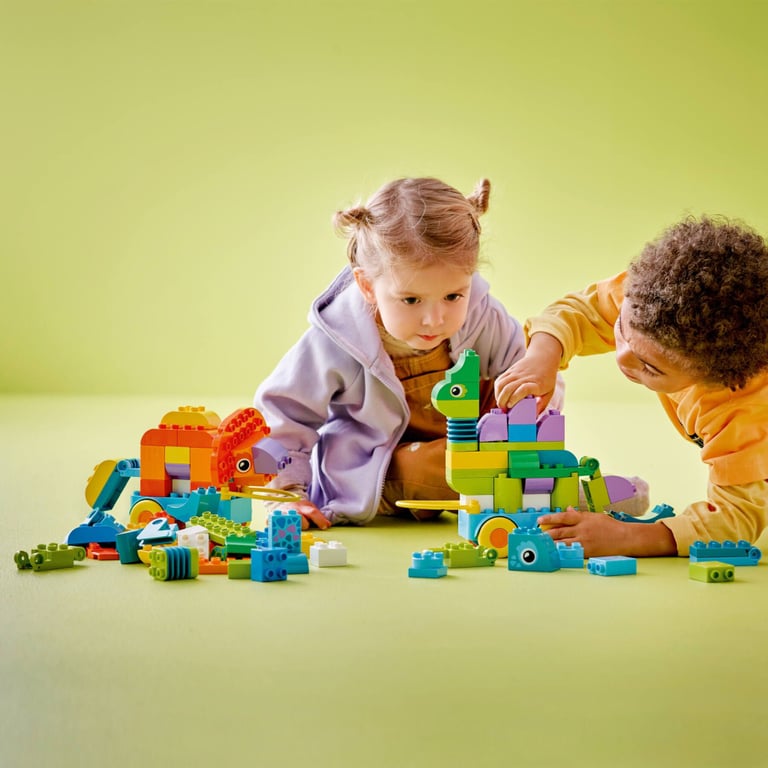 Конструктор LEGO DUPLO Динозаври на колесах 3 в 1 (10451) - фото 12