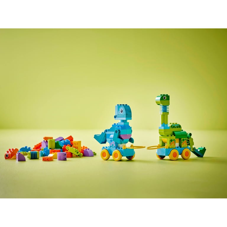 Конструктор LEGO DUPLO Динозаври на колесах 3 в 1 (10451) - фото 4