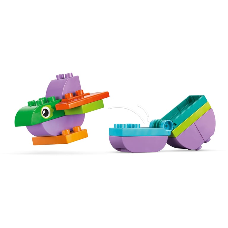 Конструктор LEGO DUPLO Динозаври на колесах 3 в 1 (10451) - фото 5