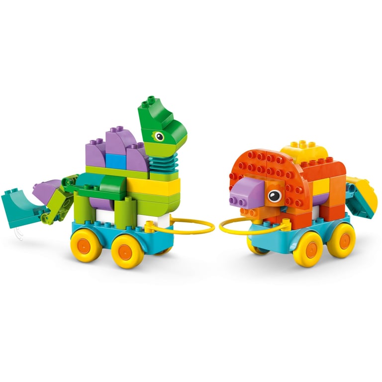 Конструктор LEGO DUPLO Динозаври на колесах 3 в 1 (10451) - фото 6