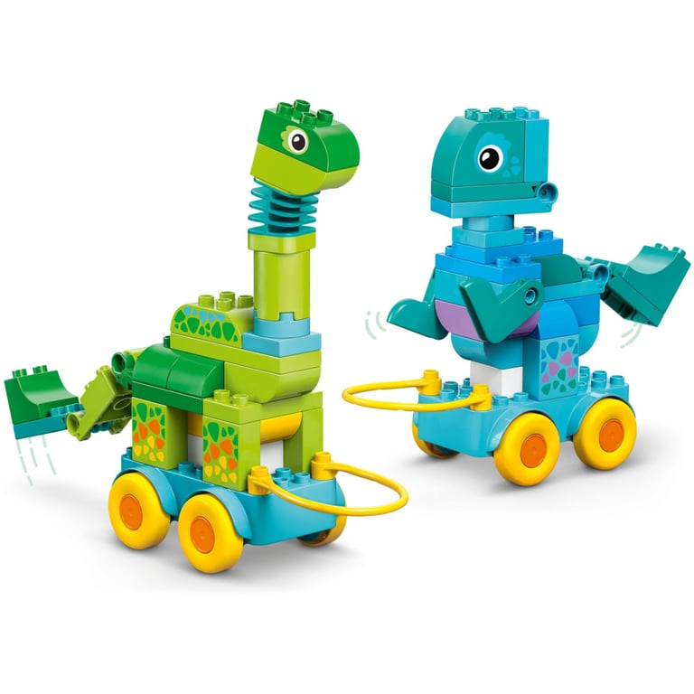 Конструктор LEGO DUPLO Динозаври на колесах 3 в 1 (10451) - фото 7