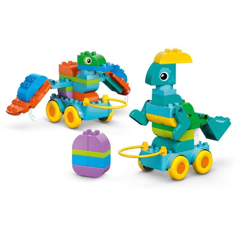 Конструктор LEGO DUPLO Динозаври на колесах 3 в 1 (10451) - фото 8
