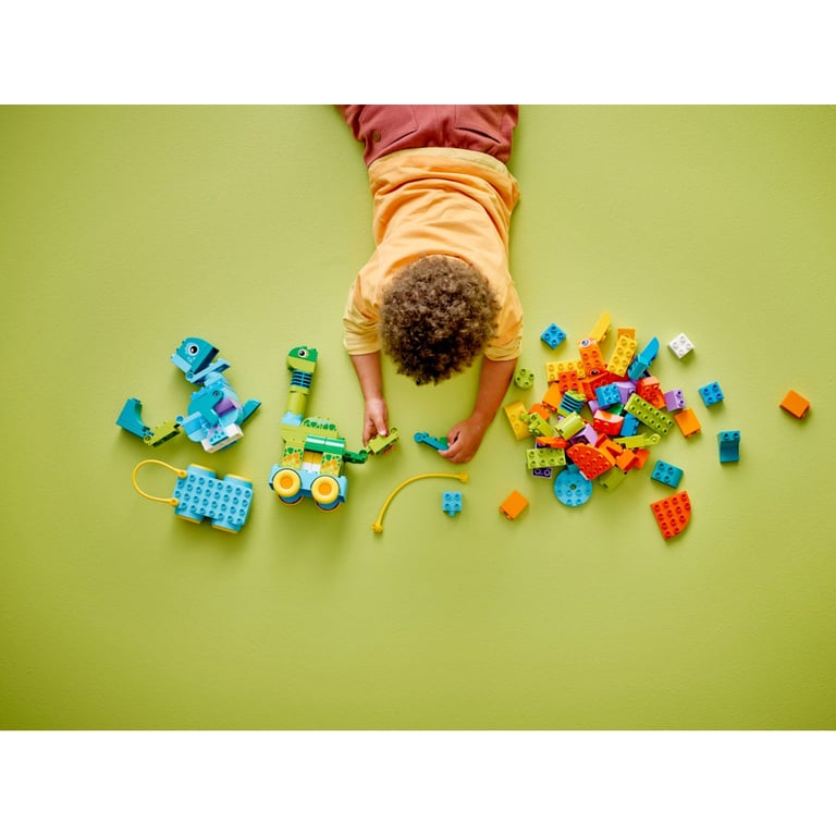 Конструктор LEGO DUPLO Динозаври на колесах 3 в 1 (10451) - фото 10