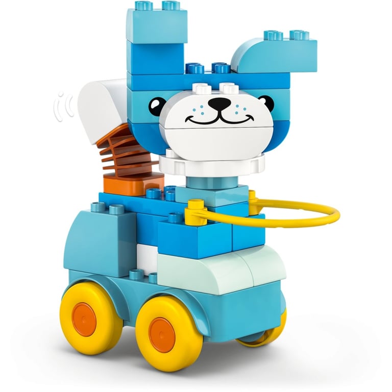 Конструктор LEGO DUPLO Тварини на колесах 3 в 1 (10448-) - фото 3