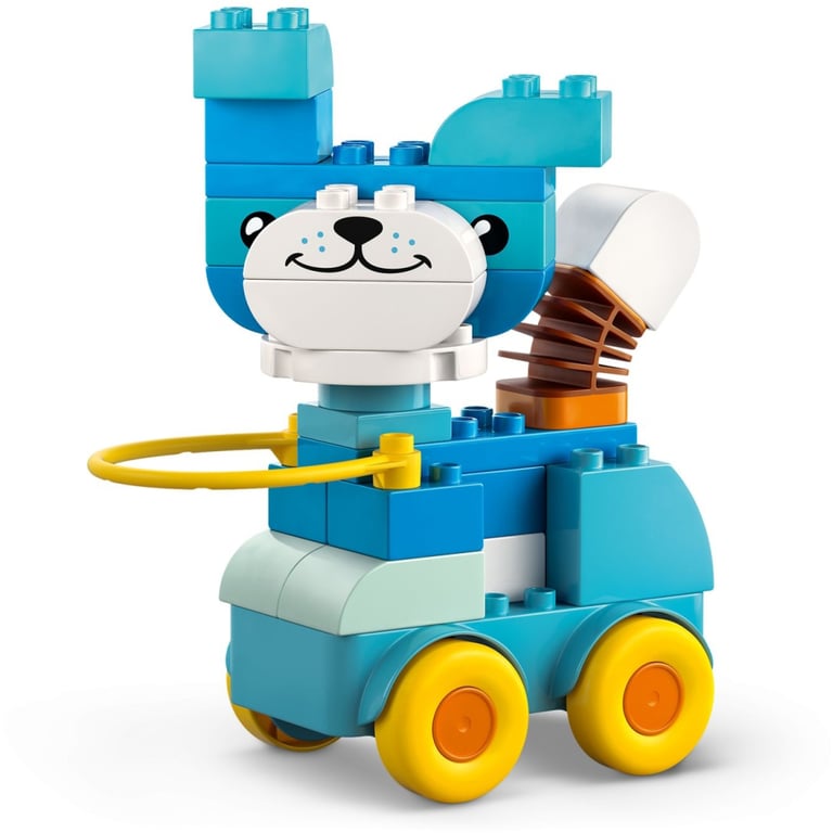 Конструктор LEGO DUPLO Тварини на колесах 3 в 1 (10448-) - фото 4