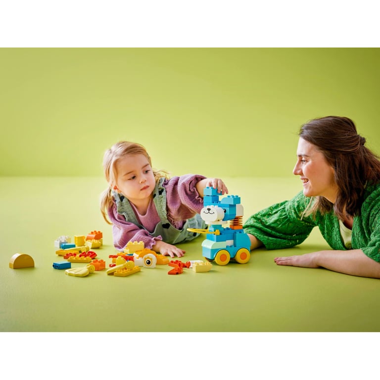 Конструктор LEGO DUPLO Тварини на колесах 3 в 1 (10448-) - фото 8