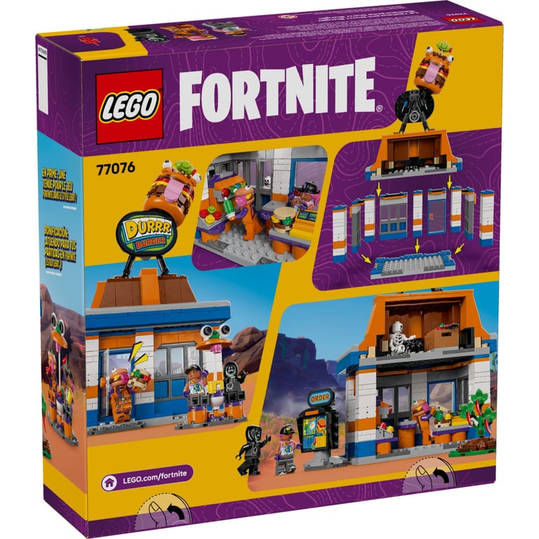 Конструктор LEGO Fortnite Durrr Burger ресторан (77076) - фото 11