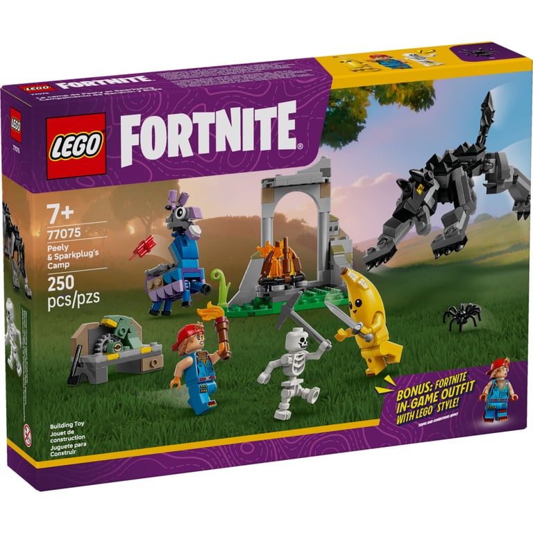 Конструктор LEGO Fortnite Табір Peely та Sparkplug (77075) - фото 1