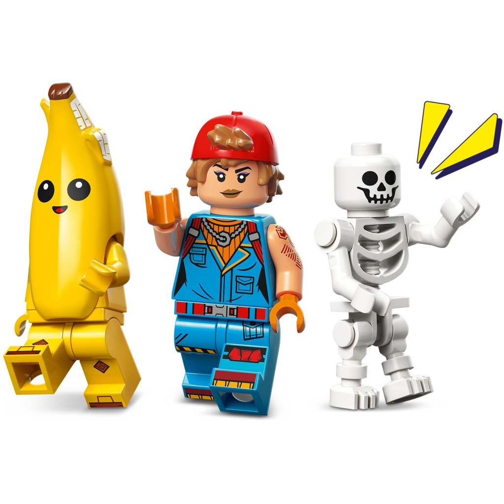 Конструктор LEGO Fortnite Табір Peely та Sparkplug (77075) - фото 5 Конструктор LEGO Fortnite Табір Peely та Sparkplug (77075) - фото 5