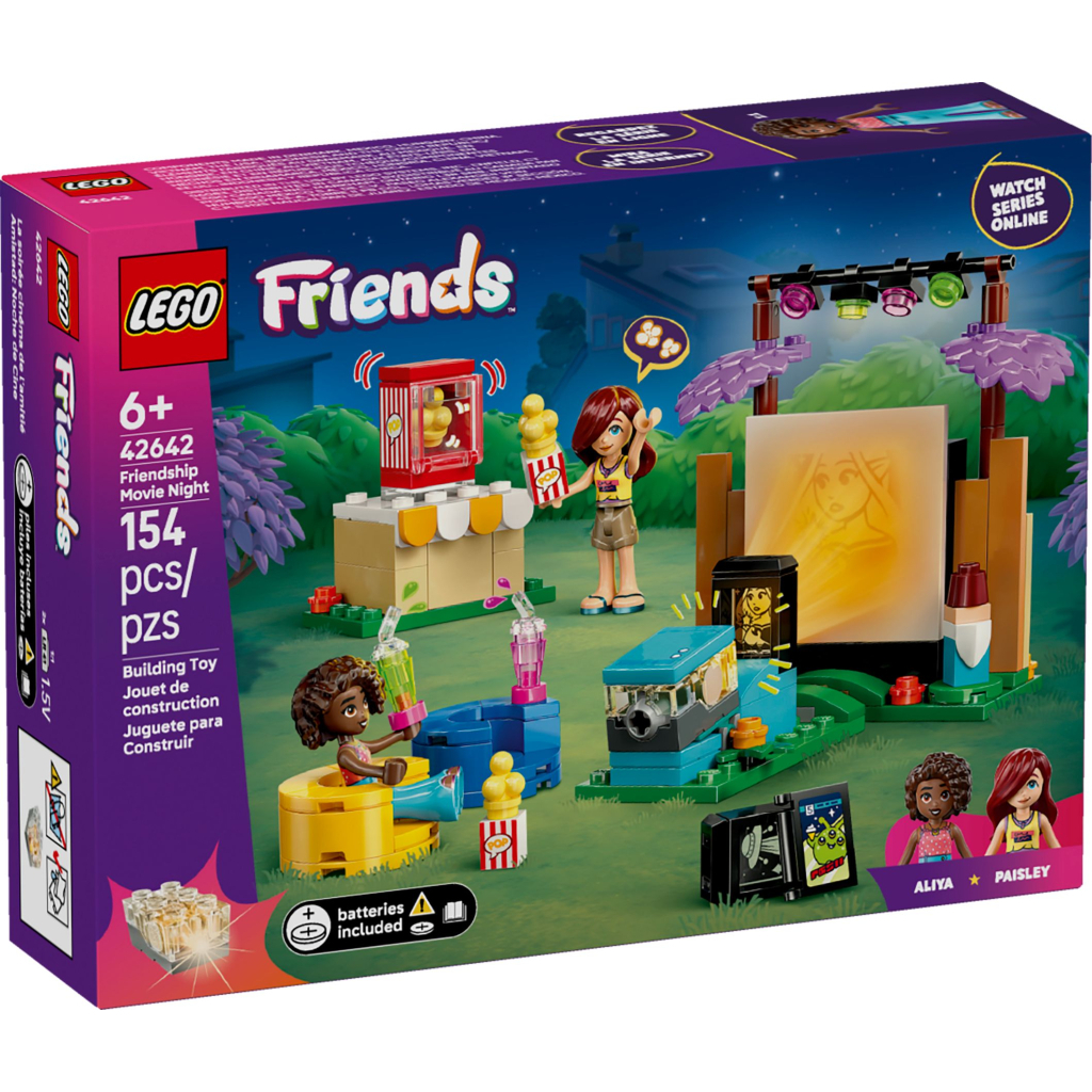 Конструктор LEGO Friends Вечір кіно з друзями (42642) - фото 1 Конструктор LEGO Friends Вечір кіно з друзями (42642) - фото 1
