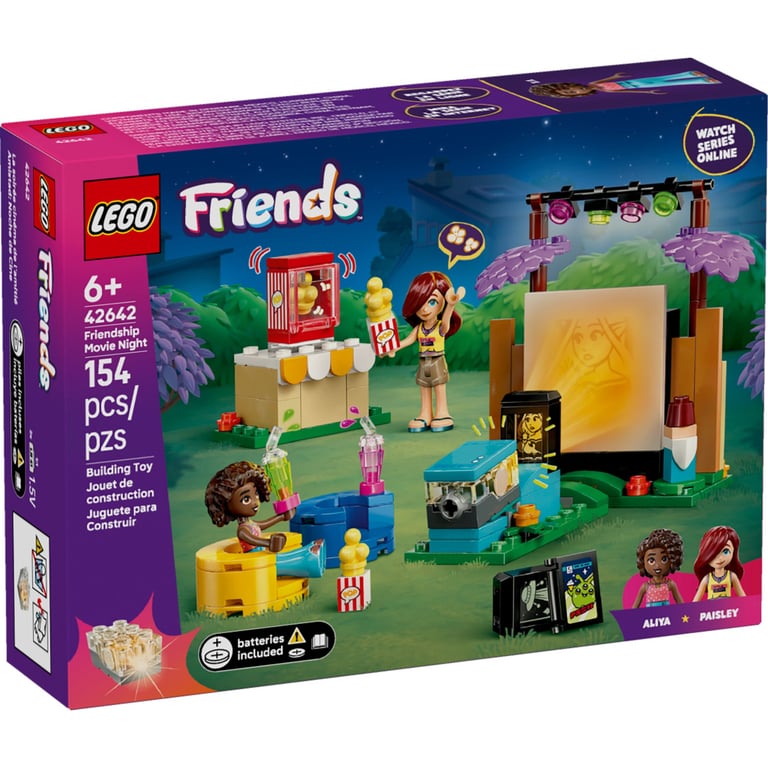 Конструктор LEGO Friends Вечір кіно з друзями (42642) - фото 1