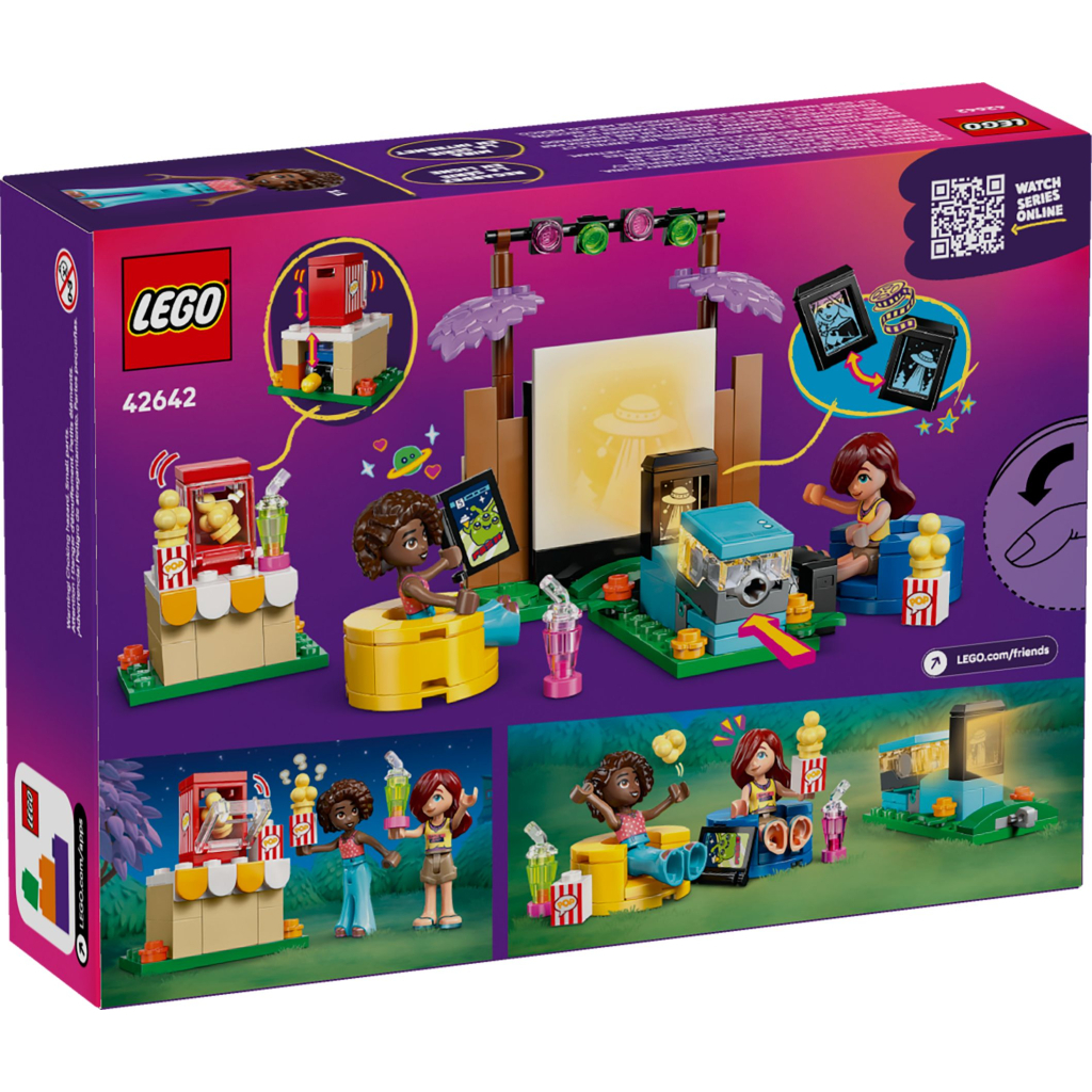 Конструктор LEGO Friends Вечір кіно з друзями (42642) - фото 10 Конструктор LEGO Friends Вечір кіно з друзями (42642) - фото 10