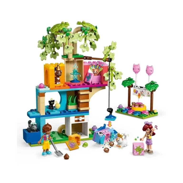 Конструктор LEGO Friends День народження кота та будинок на дереві (42666) - фото 3