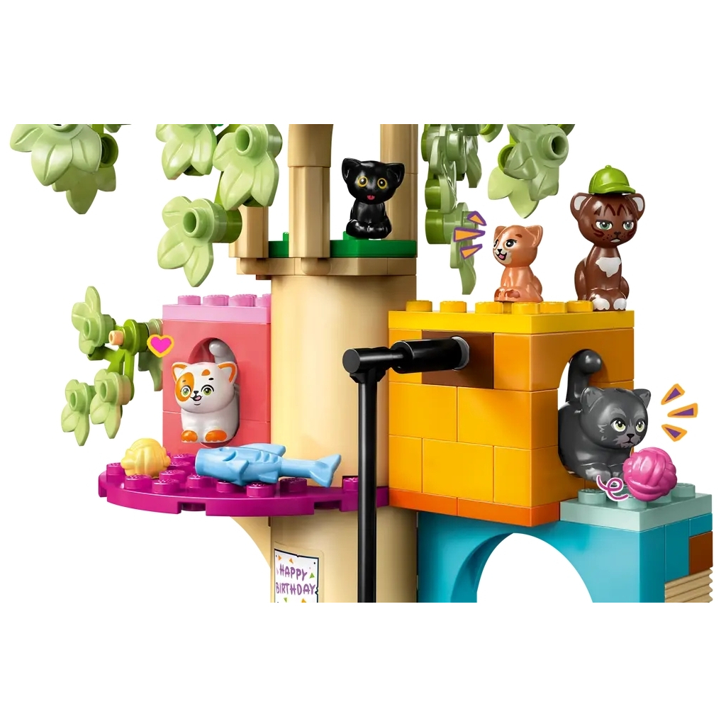 Конструктор LEGO Friends День народження кота та будинок на дереві (42666) - фото 4 Конструктор LEGO Friends День народження кота та будинок на дереві (42666) - фото 4