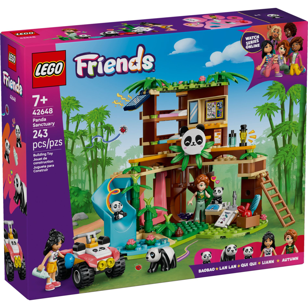 Конструктор LEGO Friends Догляд за тваринами в заповіднику панд (42648) - фото 1 Конструктор LEGO Friends Догляд за тваринами в заповіднику панд (42648) - фото 1