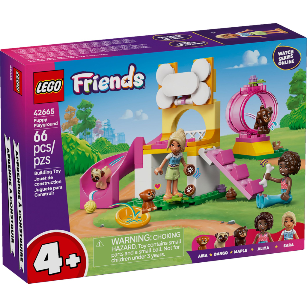 Конструктор LEGO Friends Ігровий майданчик для щенят (42665) Конструктор LEGO Friends Ігровий майданчик для щенят (42665)