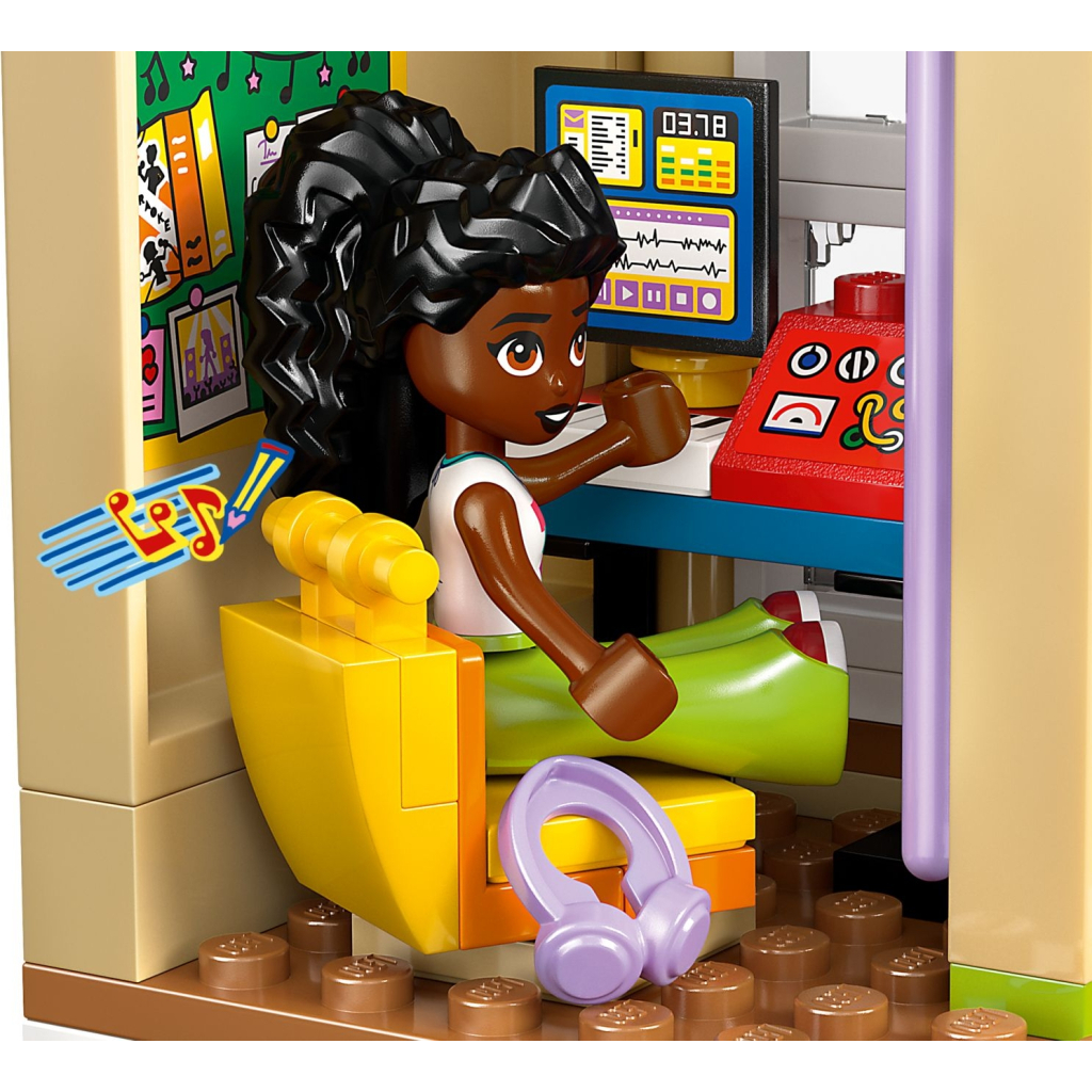 Конструктор LEGO Friends Музичний магазин та квартира (42653) - фото 10 Конструктор LEGO Friends Музичний магазин та квартира (42653) - фото 10