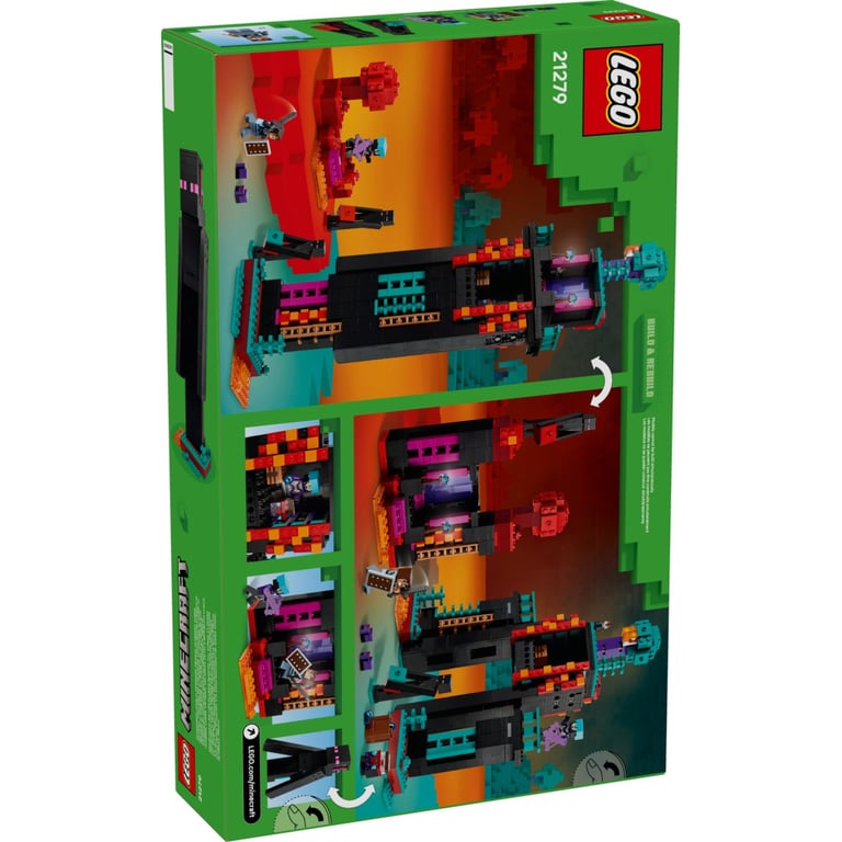 Конструктор LEGO Minecraft Вежа Ендермена (21279) - фото 11
