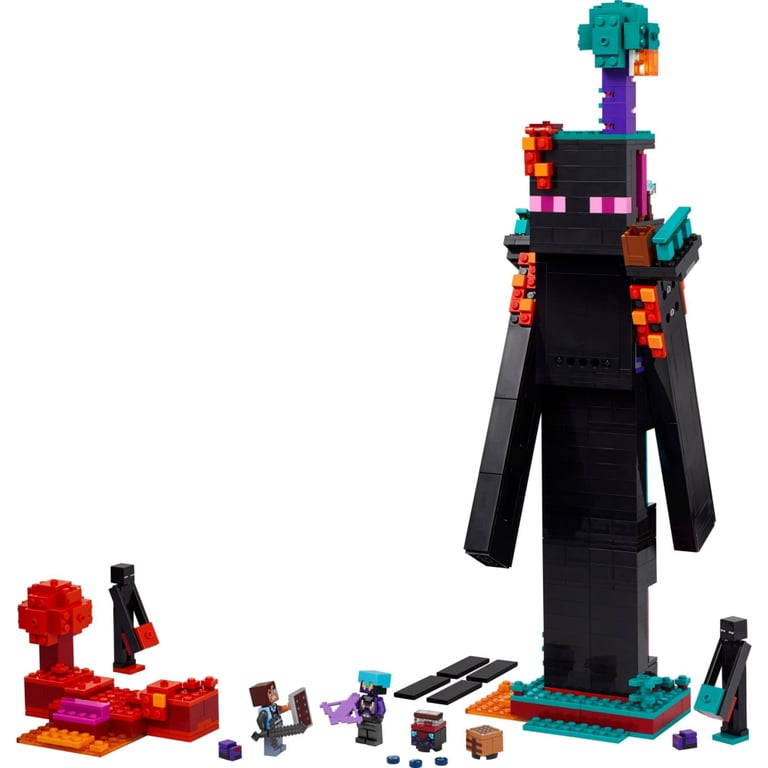 Конструктор LEGO Minecraft Вежа Ендермена (21279) - фото 2