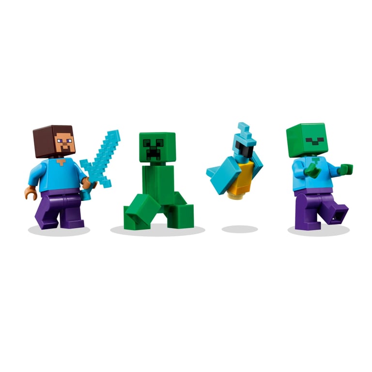 Конструктор LEGO Minecraft Будинок із вибухівки в джунглях (21275) - фото 3