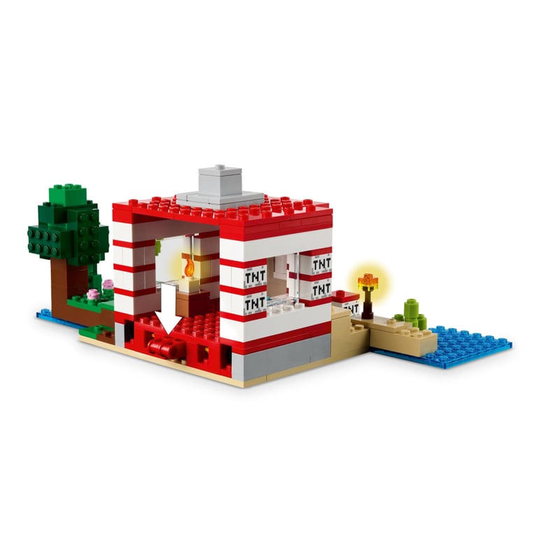 Конструктор LEGO Minecraft Будинок із вибухівки в джунглях (21275) - фото 6