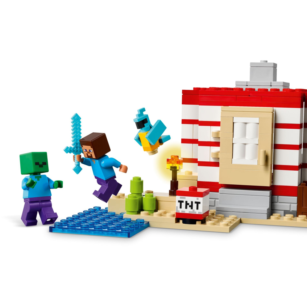 Конструктор LEGO Minecraft Будинок із вибухівки в джунглях (21275) - фото 7 Конструктор LEGO Minecraft Будинок із вибухівки в джунглях (21275) - фото 7