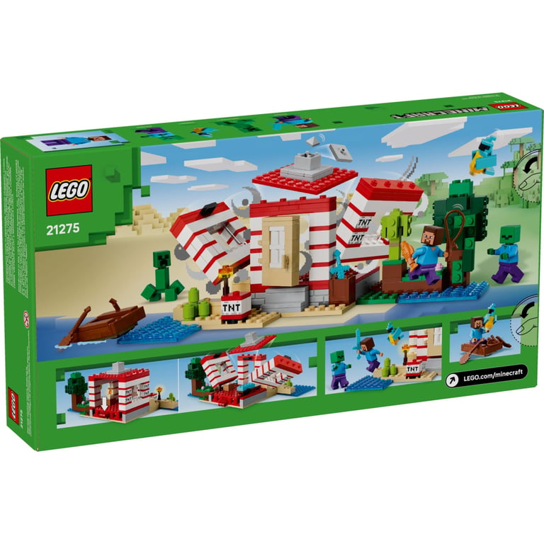 Конструктор LEGO Minecraft Будинок із вибухівки в джунглях (21275) - фото 9